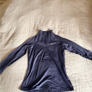 Nike Charcoal Long Sleeve Performance Top